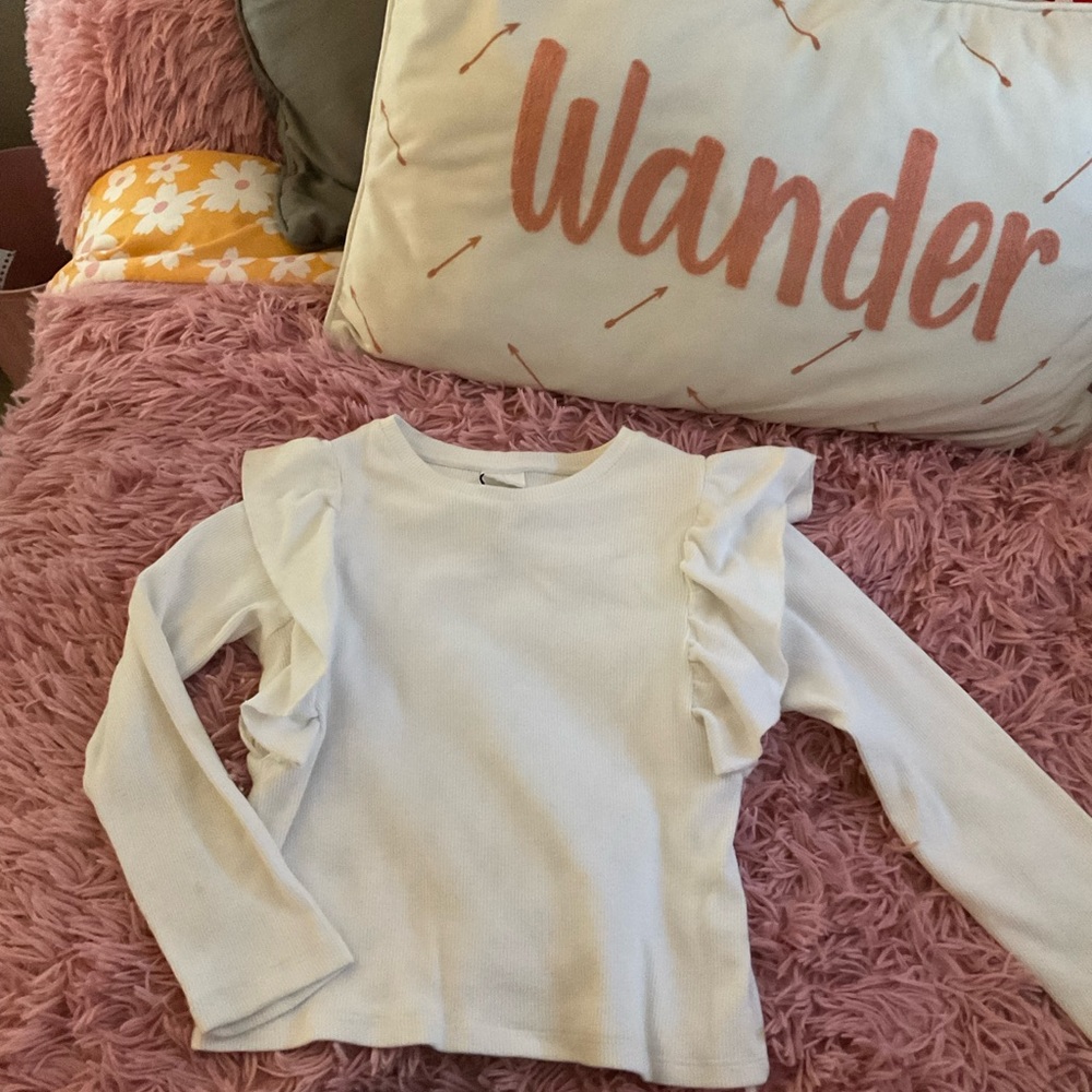 Zara white shirt